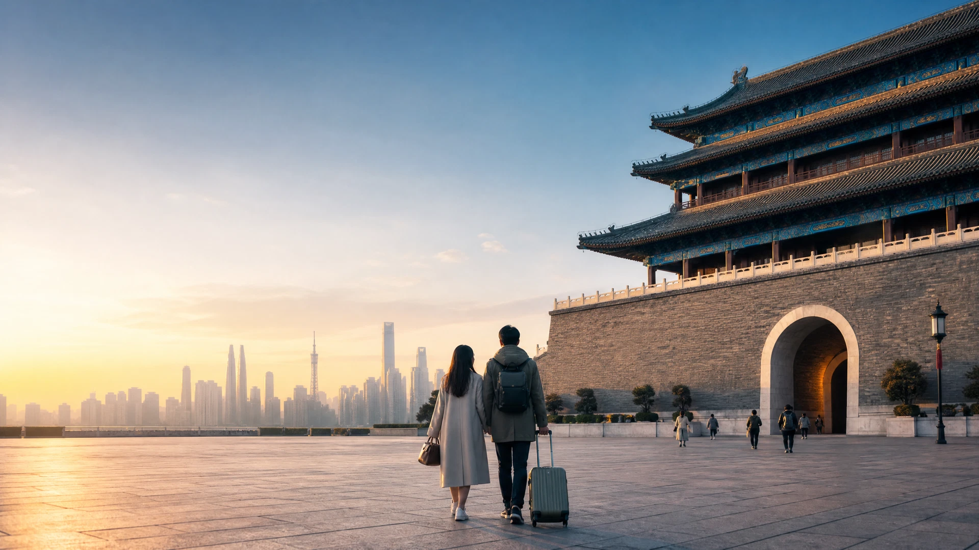 Hành khách khám phá điểm đến châu Á