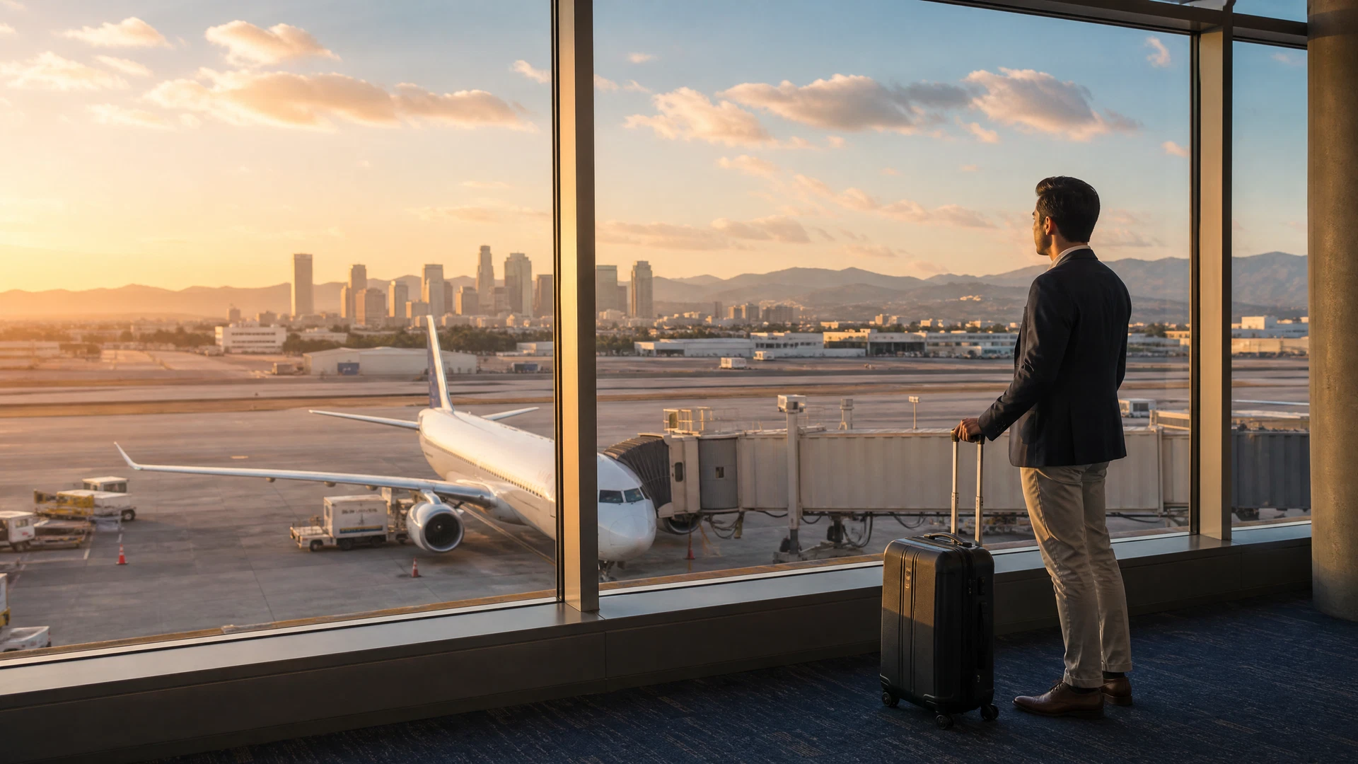 Hành khách tại sân bay quốc tế Los Angeles, Hoa Kỳ