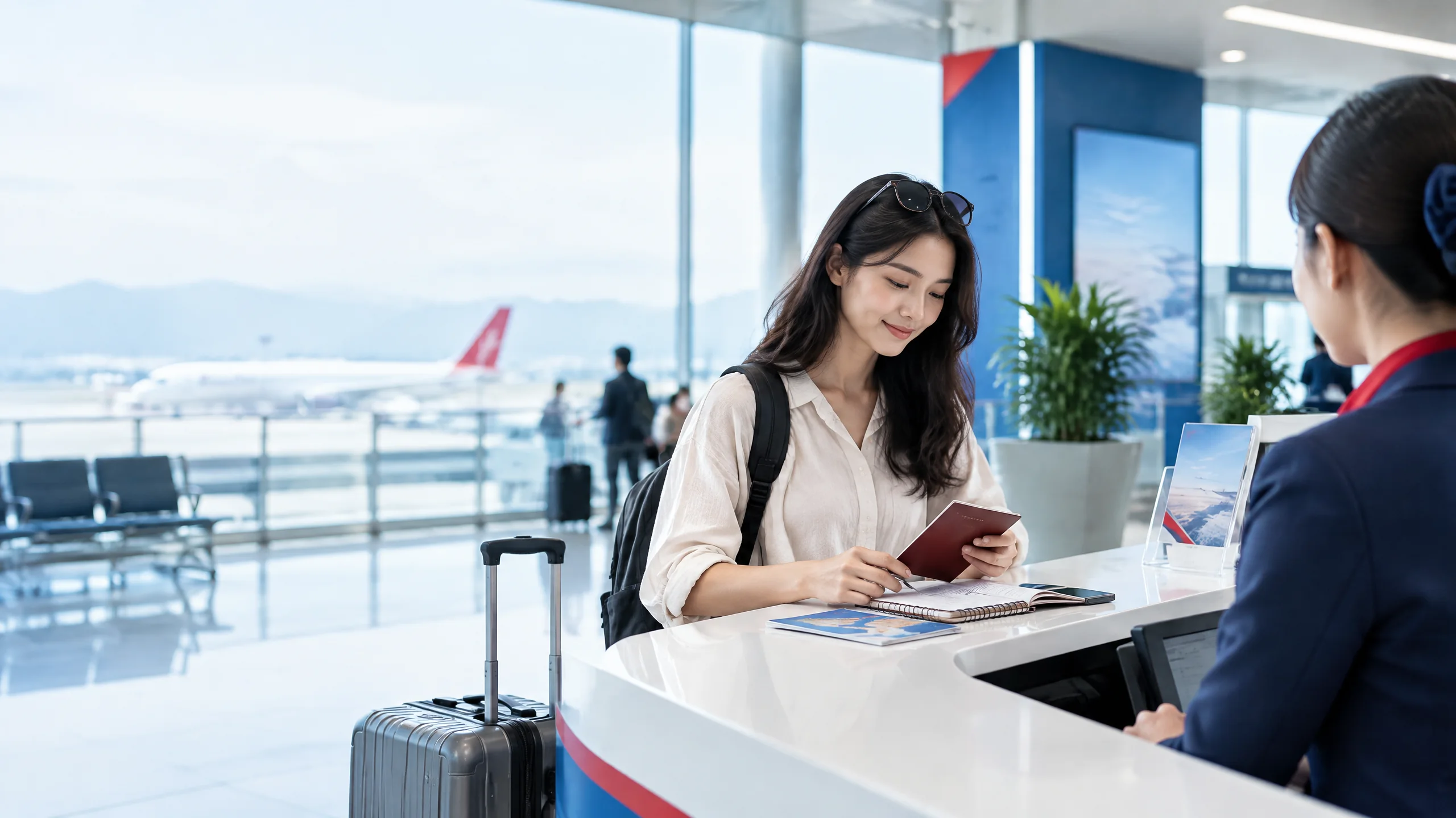 Hành khách chuẩn bị checklist thông tin để đặt vé China Southern
