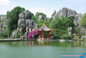 Côn Minh đẹp như tranh vẽ mỗi khi hè sang