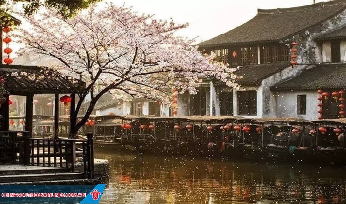 Cảnh đẹp xưa cũ ở cổ trấn Tây Đường Cảnh đẹp xưa cũ ở cổ trấn Tây Đường