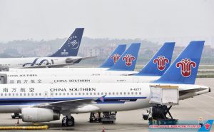 Máy bay China Southern tại sân bay Quảng Châu