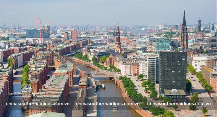 Hamburg, thương cảng lớn nhất nước Đức