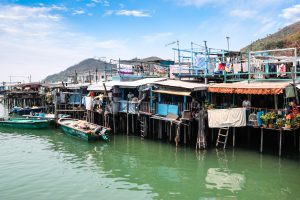 Nét bình dị ở làng chài Tai O