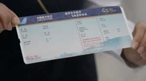 Sửa tên vé máy bay China Southern Airlines