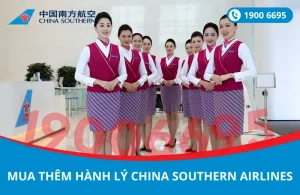 Mua thêm hành lý China Southern Airlines đi Thành Đô Trung Quốc