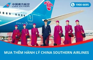 Mua thêm hành lý China Southern Airlines đi Quảng Châu Trung Quốc