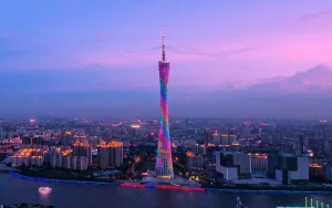 Gần sân bay Quảng Châu có gì chơi - Tháp Canton