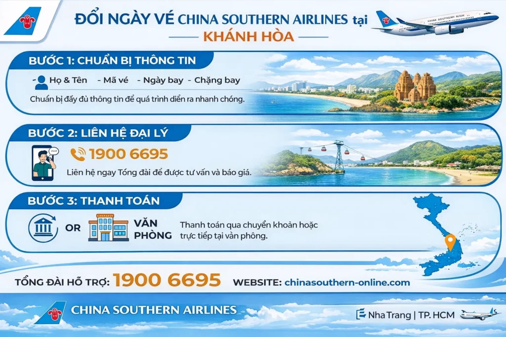 Các bước hoàn trả vé máy bay tại Khánh Hoà