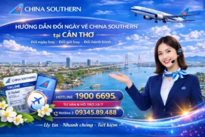 Đổi ngày vé China Southern Airlines tại Cần Thơ