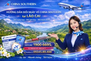 Đổi ngày vé China Southern Airlines tại Lào Cai