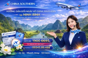 Đổi ngày vé China Southern Airlines tại Ninh Bình
