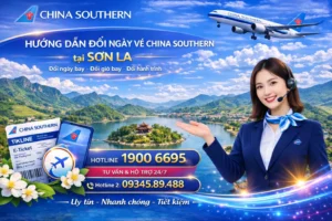 Đổi ngày vé China Southern Airlines tại Sơn La
