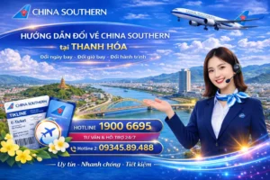 Đổi ngày vé China Southern Airlines tại Thanh Hóa