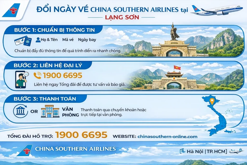 Hướng dẫn các bước đổi vé máy bay online